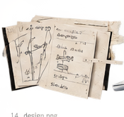 Studio Salal original design-process artwork